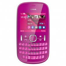 Telefon mobil Nokia 201 Asha pink